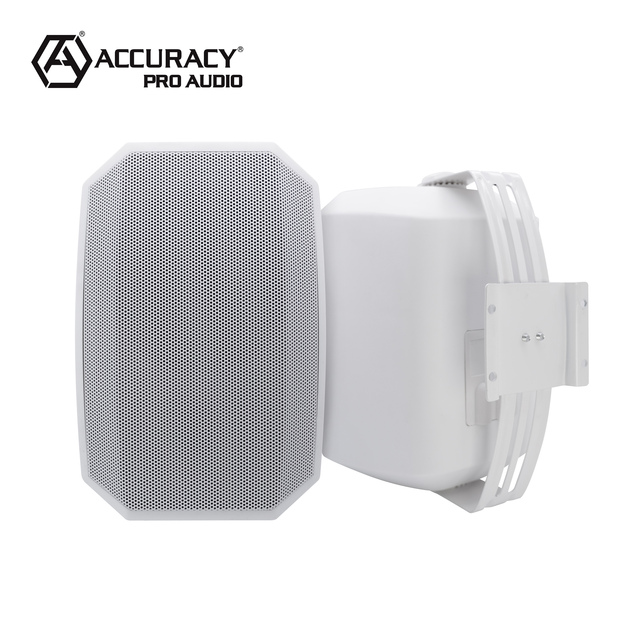 Accuracy Pro Audio RA-7105TWS 30W 5.25"Conference Hall Wall Speakers IP65 Waterproof Wall Mount Speaker for Outdoors