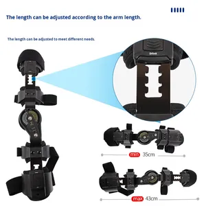 Attelle de Fixation du Coude en Alliage d'Aluminium Léger pour Rééducation de l'Aile Supérieure, Écharpe de Maintien pour <span class=keywords><strong>Fracture</strong></span> du Bras et Dislocation Limitée de l'Avant-bras - Product Image 2