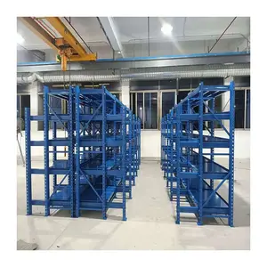 Mracking mold rack specification is 3100*615*2000 three cell four layer capacity 300-800kg mold rack Rugged and durable.