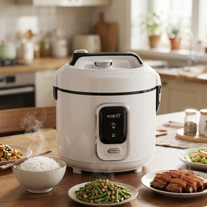 Autocuiseur de riz compact 3L de haute qualité avec fonction maintien au chaud et commande mécanique - Product Image 1