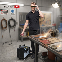 Vente de nettoyeur laser pulsé 300W, machine industrielle portable pour l'élimination de la rouille sur l'acier, le fer, la pierre, la brique