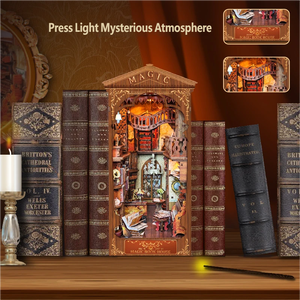 ชุดประกอบงานศิลปะอาร์ตเดโค หนังสือภาพประกอบแบบจีนโบราณ สมัยราชวงศ์ซ่ง ชุดตัวต่อ DIY รูปแบบแนวตั้ง ของขวัญวันเกิด ของตกแต่งโบราณ แบบจำลองไม้ - Product Image 3