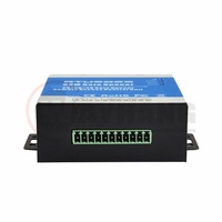 WAYHANG RTU5025 - Unidad de Control de Acceso Remoto GSM 4G de Cuatro Bandas Metálica, para Abrir Puertas, con Capacidad para 999 Usuarios, Control Remoto por Aplicación de PC, Alarma de 3V