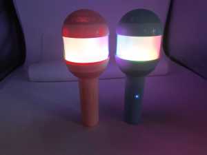 Hot Sell <b>Wireless</b> Condenser Microphone LED Lights Portable Handheld Speaker - Product Image 6
