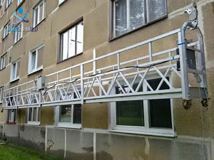 פיגום חשמלי באיכות גבוהה מושעה בטיחות פיגום מוסמך חשמלי מושעה פלטפורמת עבודה לבנייה - Product Image 6