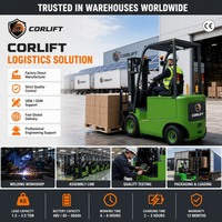 Chariot élévateur électrique compact à batterie, modèle FB20R-III, pour manutention de palettes en entrepôt étroit et utilisation intérieure
