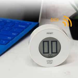 Emaf Nồi cơm điện di động quay đếm ngược <span class=keywords><strong>LCD</strong></span> Pomodoro tự học thông minh từ tính nấu ăn xoay kỹ thuật số hẹn giờ nhà bếp - Product Image 3