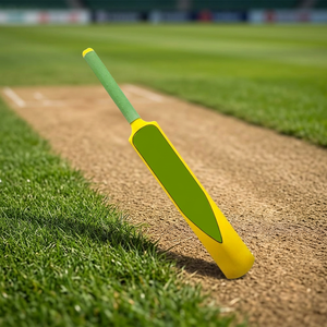 Batte de cricket en bois et graphite composite, double couture, durable, légère, largeur 45 mm, ambidextre, pour joueurs débutants - Product Image 4