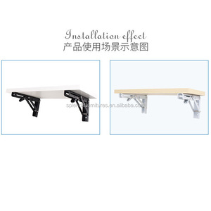 Montado en la pared Billy Soporte plegable Soporte de estante Billy Soporte - Product Image 6