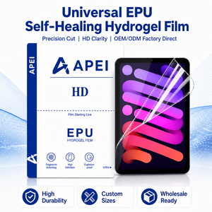 APEI Film protecteur d'écran en hydrogel ultra-fin 235*325mm transparent comme du cristal pour iPad 25 pièces/boîte Matériel EPU Téléphone portable - Product Image 1