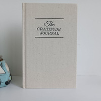 Carnet de notes en coton écologique à couverture rigide, impression personnalisée, pour tous les jours, avec Journal de remerciement spirituel chrétien