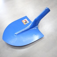 Pelle de Jardin S527 Tête de Pelle en Acier Outils Agricoles à Bouche Ronde pour Ferme