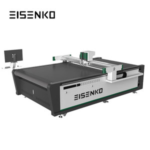 Automatic Digital PLC Engine Motor 2.5KW <b>Vibrating</b> Knife Cutting Machine for Roller Ziptrack Blinds Fabric LCD Touch <b>Screen</b> - Product Image 1