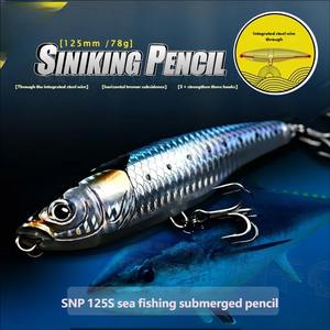 Señuelo de Pesca Tipo Lápiz de Hundimiento Largo para Pesca de Espada y Pez Espada en Alta Mar - Product Image 4