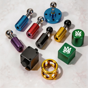 Custom Brand CNC Machined for <strong>Machining</strong> Anodized Aluminum Parts Precision <strong>Machining</strong> <strong>Service</strong> for Industrial Components - Product Image 1