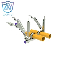 Système de support antisismique, système de support de gouttière pour câbles gal, support de canal métallique, support antisismique