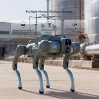 Robot chien bionique intelligent en alliage d'aluminium série Galileo E1 pour inspection industrielle IA, opération spéciale et détection intelligente