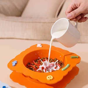 Tazón de Silicona Removible para Comer Lentamente, con Fuerte Succión, Evita Derrames, Alfombrilla para Lamer para Mascotas, para Uso en Seco y Húmedo, Anti Asfixia - Product Image 3