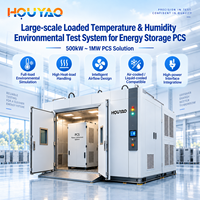 Chambre d'essai environnementale pour les tests de température et d'humidité des onduleurs MW PCS