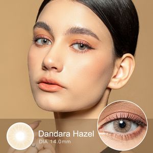 무료 컬러 콘택트렌즈 자연스러운 컬러 눈 콘택트렌즈 렌테스 데 콘탁토 브라운 컬러 콘택트렌즈 - Product Image 1