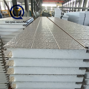 工場高品質耐火・防湿・断熱<span class=keywords><strong>EPS</strong></span>フォームサンドイッチパネル - Product Image 2