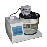 Viscosímetro cinemático completamente automático Equipo de prueba de viscosidad de aceite