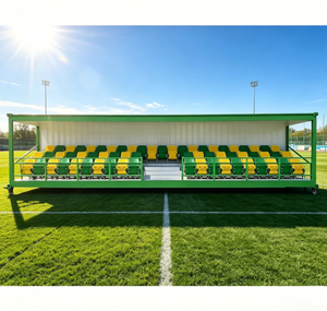 Temporary Steel Grandstand Football Sports Stadium Spectator Stands Mobile Stands Fast Installation for Sports Community Events - Product Image 1