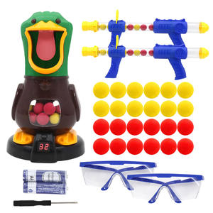 Famille Parent-enfant jouet interactif pistolet à Air jouet pour enfants EVA mignon RecordMultiplayer Air alimenté jeu de canard de tir - Product Image 3