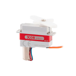 Ventes Flash Moteur sans noyau numérique à engrenages métalliques KST X08 Plus V2.0 4.85Kgf.cm 0.12sec 12g 12mm DC7.4V 333Hz pour planeurs RC - Product Image 2