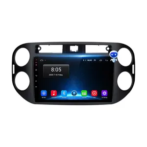 9 "ips dokunmatik AI ses Android otomobil radyosu VW Volkswagen Tiguan için 1 NF 2006 2008-2016 Carplay 4G araba multimedya 2din autoradio