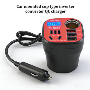 <span class=keywords><strong>Adaptateur</strong></span> de véhicule 8 ports DC 12V vers 220V AC, étanche, avec double chargeur USB, <span class=keywords><strong>prise</strong></span> d'alimentation, convertisseur AC - Product Image 5