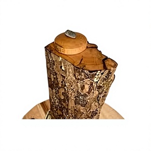 B.S. Urna Funeraria Internacional de Estilo Americano, de Madera, Duradera y Ecológica, para Adultos, con Capacidad de 200/220 Pulgadas Cúbicas - Product Image 4