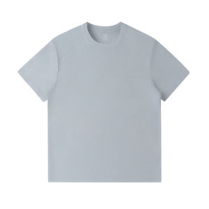 เสื้อยืดโปรโมชั่น สีพื้น ผ้าโพลีเอสเตอร์ เนื้อบาง คอกลม แขนสั้น ใส่สบายๆ - Product Image 1