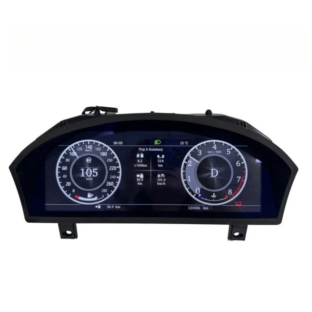 For Range Rover Sport Car Digital Cluster LCD Screen Auto Speedometer L320/Discovery 3 2005-2009 Instrument Panel for Land Rover