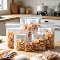 Sacs d'emballage pour bijoux de qualité supérieure, anti-ternissement, de qualité alimentaire, transparents en PE, auto-scellants, avec service OEM pour les petites entreprises