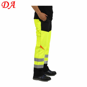 Xây dựng làm việc quần phản quang an toàn hàng hóa quần với đầu gối Pad Túi Polyester Chất liệu Nhà cung cấp từ Trung Quốc - Product Image 2