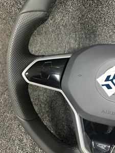 Volante de Cuero Personalizado Compatible con Volkswagen VW Golf 4 5 6 6r 7 7r 7.5 8 R POLO GTI GTD MK4 8 7 6 5 MK7 Mk8 <span class=keywords><strong>Scirocco</strong></span> - Product Image 2