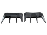 Pour Chevrolet Corvette C7 2014-2017 Diffuseur arrière en fibre de carbone