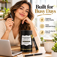 Bâtonnets de miel de Shilajit de l'Himalaya à marque privée, 30 unités, suppléments à emporter avec acide fulvique pour soutenir l'énergie et la vitalité des adultes