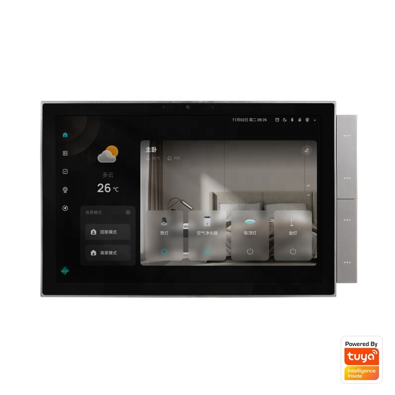 10.1-inch Tuya Smart Home Control Panel WiFi Multifunctional Touch Screen Zigbee Hub BLE Wall Central Control Switch 485 · image 1