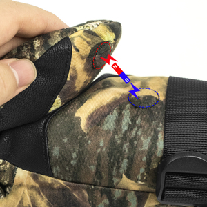 Melhor Venda Tempo Frio Fleece Warmer Luvas De Trabalho Ao Ar Livre Custom Camo Design <span class=keywords><strong>Anti</strong></span> Slip Shooting Hunting Luvas - Product Image 3