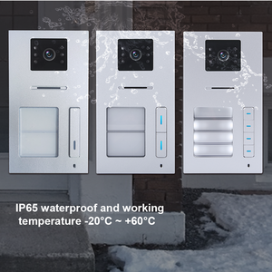 Über 2 Leitungen Betriebenes Verbessertes Heimsicherheitssystem Video-Gegensprechanlage Perfekt für Gewerbliche Bürogebäude - Product Image 4