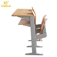 Mobilier de lycée en contreplaqué Durable, table et chaises, échelle fixe au sol, chaise de bureau pour étudiants à vendre