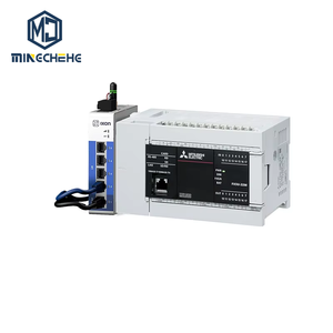 Contrôleur programmable FX3GA-24MT-CM 14 entrées 10 sorties Transistor Impulsion 100 kHz pour système de contrôle d'automatisation industrielle PLC Mo - Product Image 1