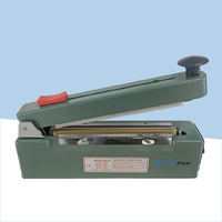 PFS200D Machine de scellage de coupe manuelle à mi-couteau pour sacs en polyéthylène grand transformateur en cuivre semi-automatique pour film de papier