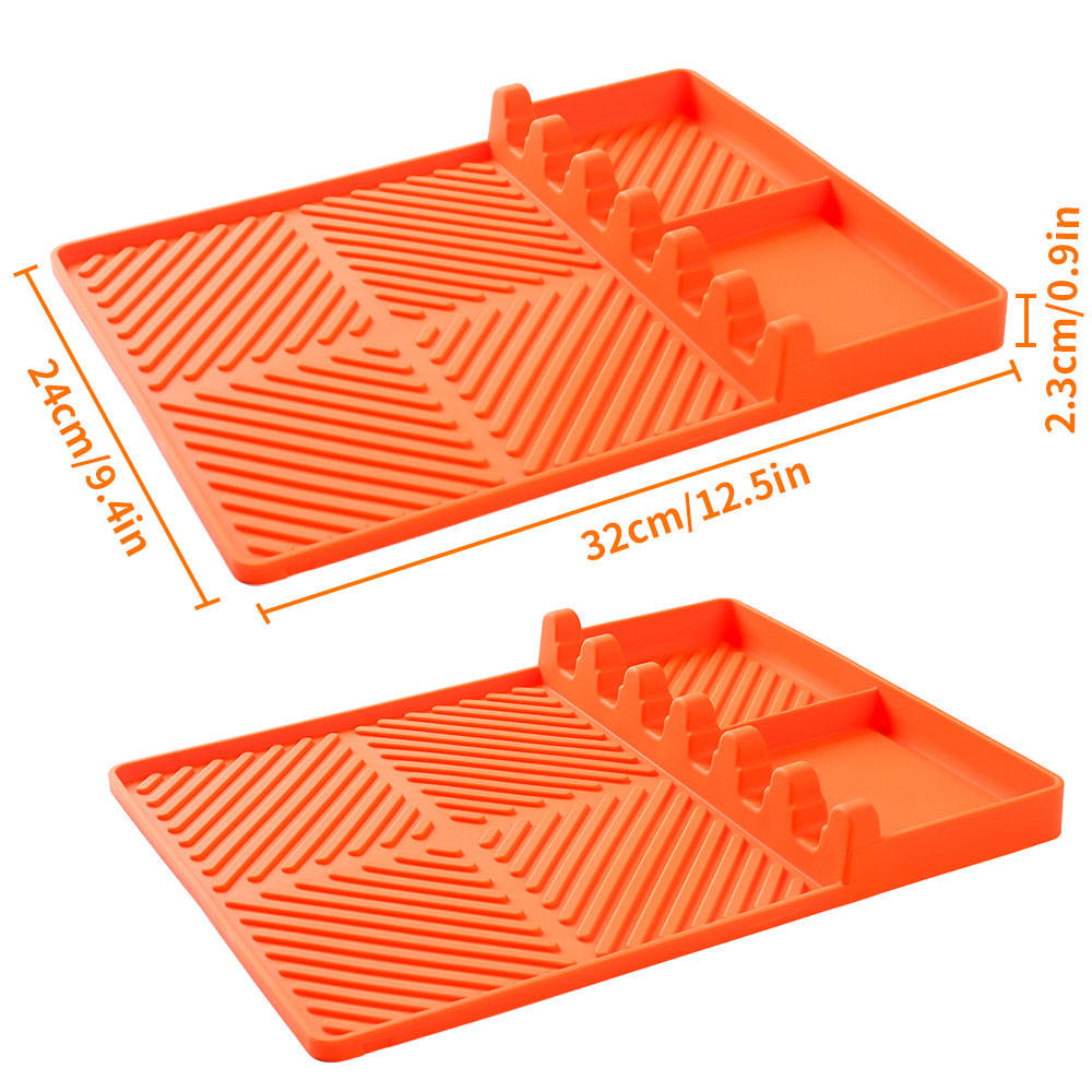 เสื่อย่างขนาดเล็ก-สีส้ม