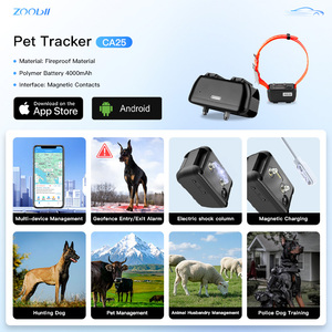<span class=keywords><strong>Collier</strong></span> Électronique <span class=keywords><strong>pour</strong></span> Animaux de Compagnie 4G avec GPS, Localisateur 4G LTE, Système de Clôture Électronique, Étanche, Rechargeable, Application Android - Product Image 2