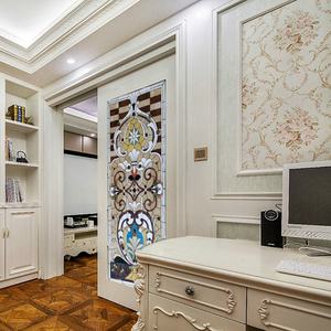 Iluminación de Puertas y Ventanas de Vidrio Mosaico de Colores Estilo Tiffany Personalizada - Product Image 5