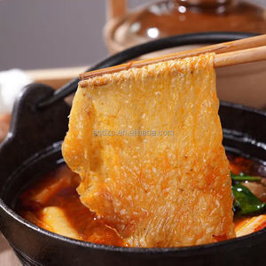 แฟชั่นสไตล์จีนม้วนสกินเต้าหู้ทอดกับไข่ปลาและกุ้งเมือก - Product Image 3