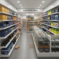 Estantes Resistentes para Tienda, Estanterías Comerciales para Negocios Minoristas, Estantes Pequeños para Tiendas de Artículos Eléctricos